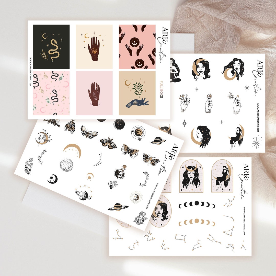 ARK Sticker Set | Mystical Spiritual Magic Set | Planner Stickers ...