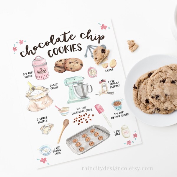 Recipe Print Out - Etsy