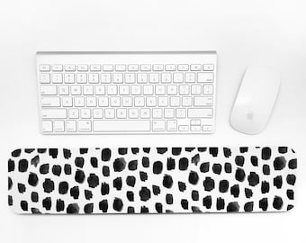 Polka Dot Keyboard Rest, Keyboard Wrist Pad Rest, Wrist Rest, Keyboard Rest, Cute Desk Mat Pad, Desk Accessories, Office Decor, Mouse Pads
