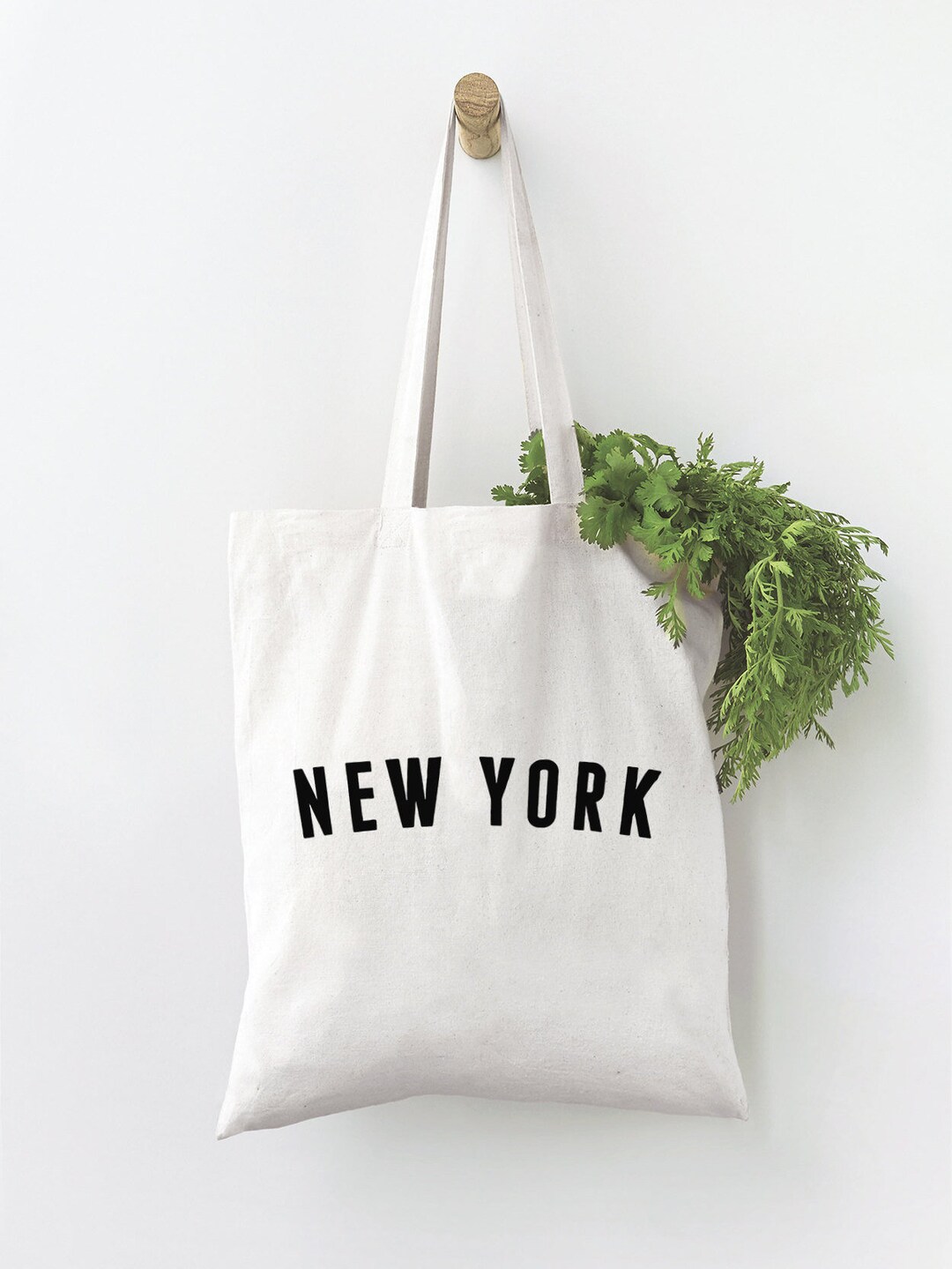 New York Tote Bag City Tote New York Canvas Bag Reusable Etsy