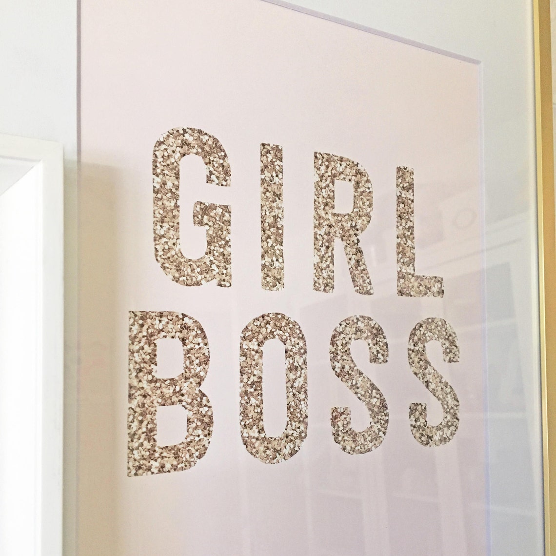 Girl Boss Desk Accessories Office Decor Girl Boss Print Etsy