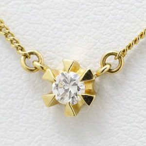 Vintage 18k Gold Diamond Necklace