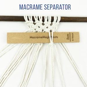 Macrame Separator | Modern Macrame Tool | Macrame Wall Hanging Tool | Macrame Gift | Macrame Pattern Tool | Macrame cord tool | Macrame KIT