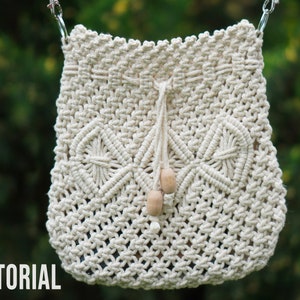 Macrame Bag Tutorial | Macrame Bag Pattern | Macrame Bag for Beginners | Macrame Pattern