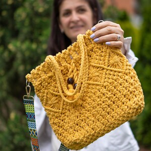 Macrame Bag Tutorial Macrame Bag Pattern Macrame Bag for Beginners Macrame Pattern by Macrame Magic Knots image 3