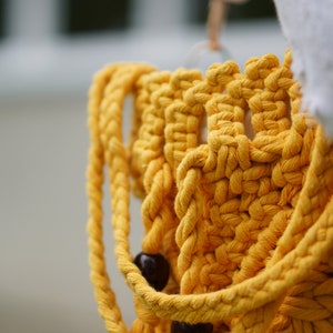 Macrame Bag Tutorial Macrame Bag Pattern Macrame Bag for Beginners Macrame Pattern by Macrame Magic Knots image 6