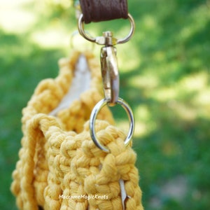 Macrame Bag Tutorial Macrame Bag Pattern Macrame Bag for Beginners Macrame Pattern by Macrame Magic Knots image 9