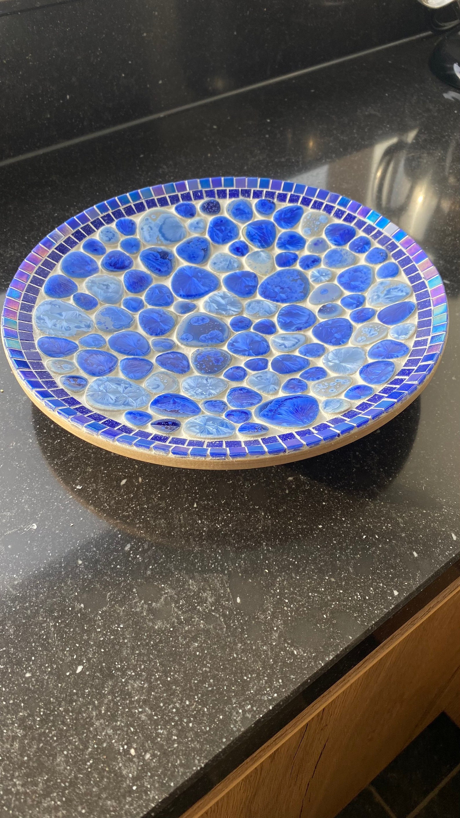 Mosaic Design Bowlhandcrafted Bamboo Mosaic Bowl Mosaic Art Etsy