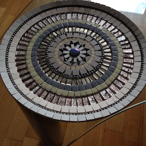 mosaic design bowl,handcrafted bamboo mosaic bowl, mosaic art home decoration, glass mosaic bamboo bowl blue brown, retro glass mosaic