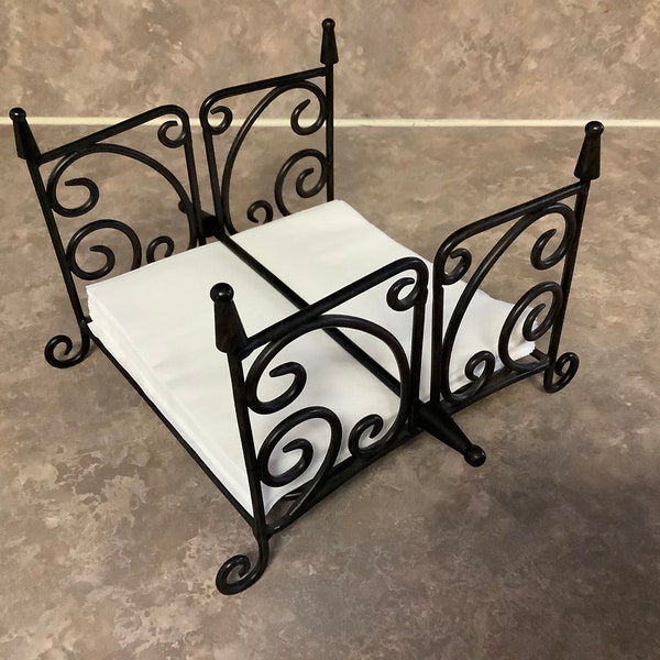 Iron Napkin Holder Etsy