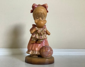 New Vtg! ANRI Sarah Kay Valentine “wake up Kiss” Figurine New Vtg! ANRI Sarah Kay Valentine “wake up Kiss” Figurine