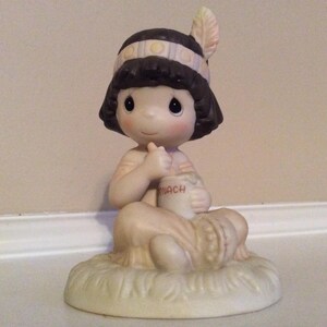 Precious Moments &quot; Lord Keep Me in Teepee Top Shape&quot; Figurine Special Edition for Members.