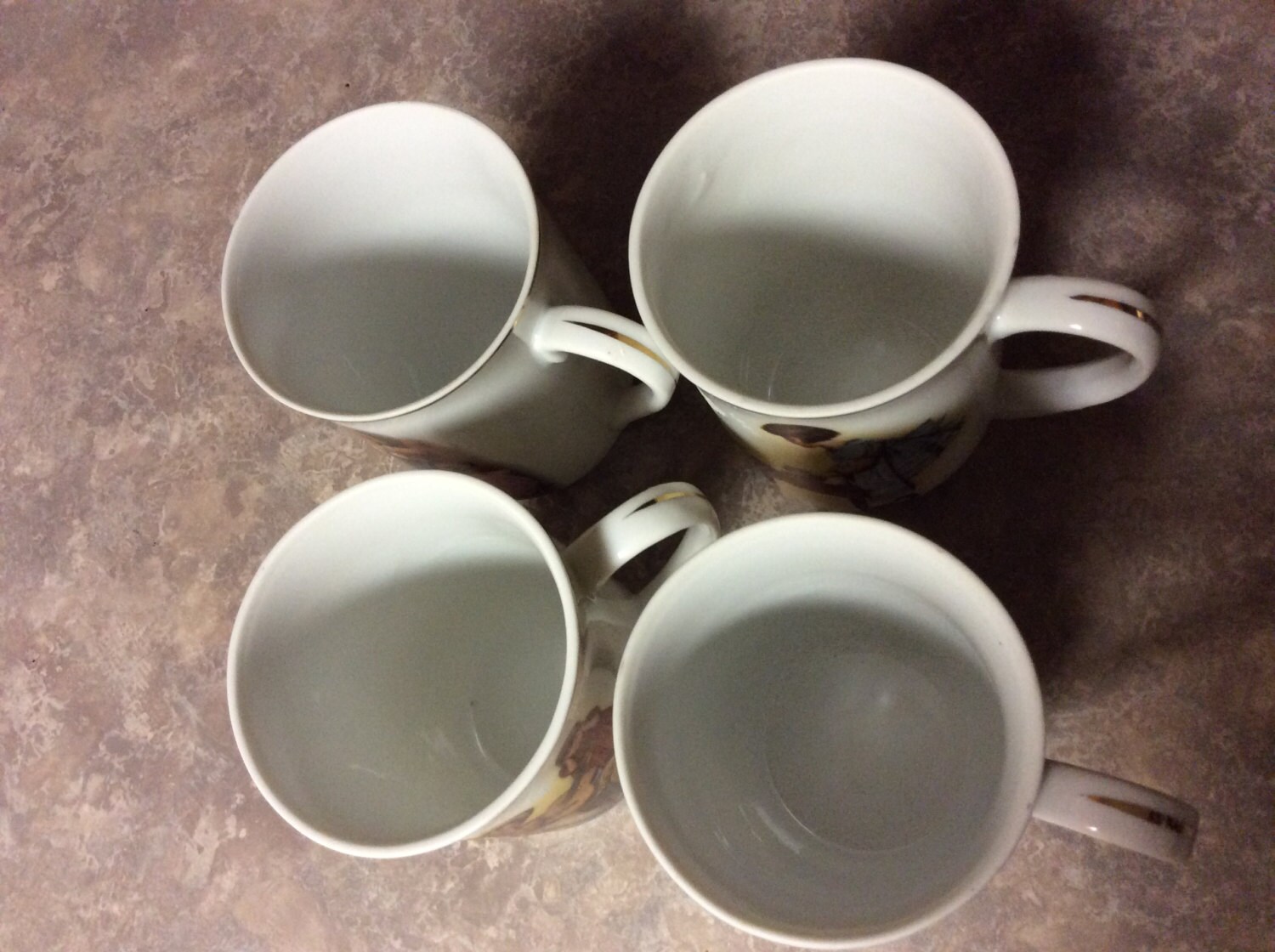Norman Rockwell Four Mugs With His Historical Art Displays, H.M.I. - Etsy