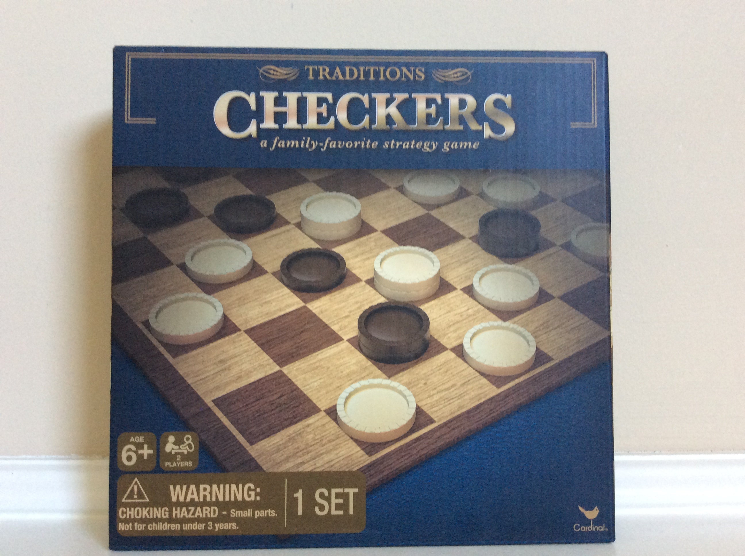 Vtg New! Checkers, A Family Favorite Strategy Game Traditions.