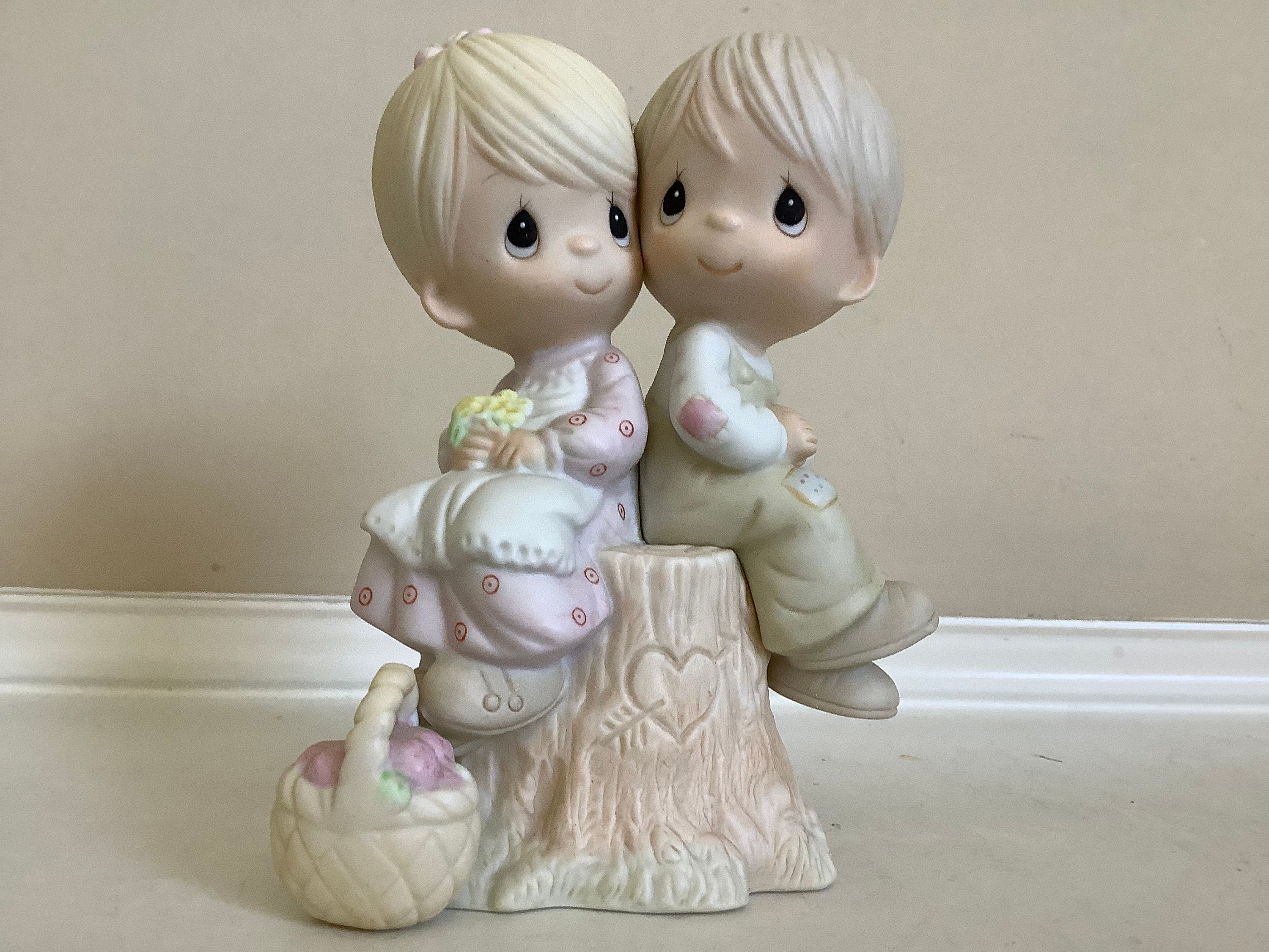 Jonathan and David “love One Another” Figurine E-1376. Enesco. - Etsy