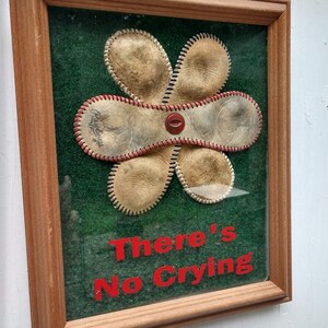 Baseball Flower~ Baseball Decor ~ Love Baseball ~ Upcycled Baseball