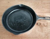 Vintage Unmarked USA quot 10 quot quot C quot Wagner Ware 11 3 4 quot Cast Iron Skillet Pan Wagner Skillet