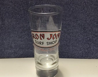 Ron Jon Surf Shop Tall Shot Glass ~ Gift idea - Man Cave Shot Glasses
