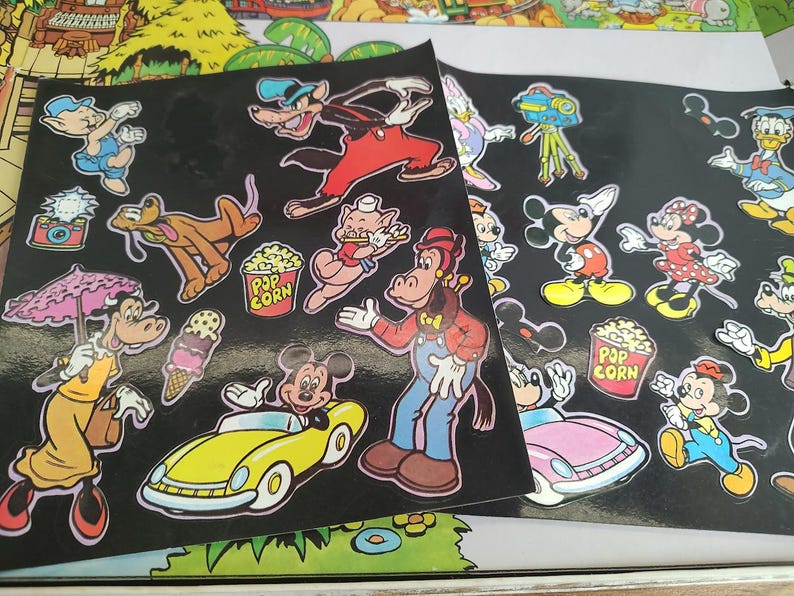 Colorforms Magic Kingdom Super Deluxe Play Set ~ Colorforms ~ Games 3 ...