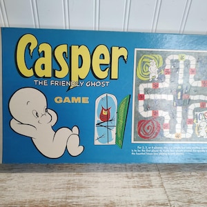 1959 Casper the Friendly Ghost Game Milton Bradley ~ Vintage Boardgame ~ Game Night Games ~ Classic Board Game