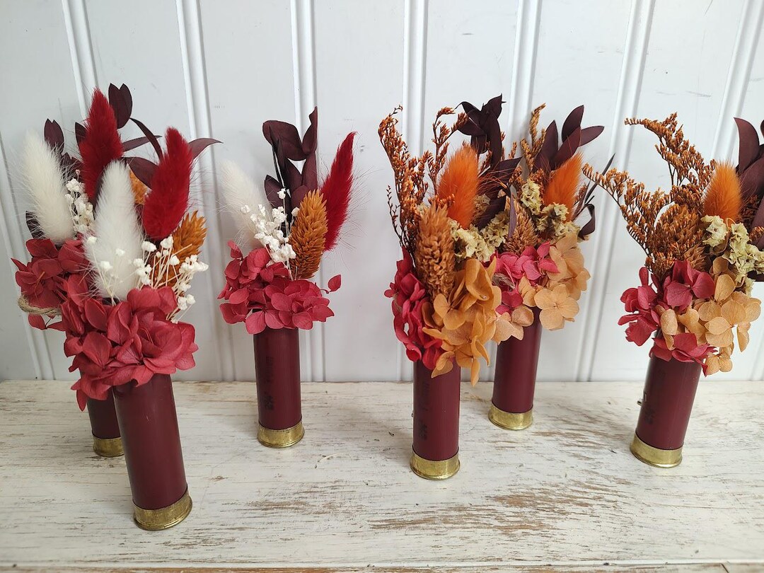 Shot Gun Shell Boutonniere Fall Harvest (1)~ Cowboy Wedding ~ Hunter's ...