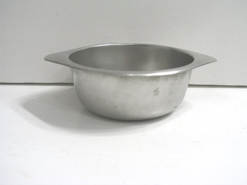Stainless Steel DishBowl 6 inch ~ Small Double Boiler Pan ~ 1 QT Double Boiler Bowl