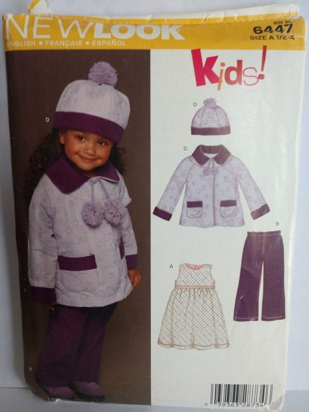 Purple coat new look Clearance