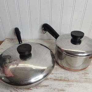 One Two Person Revere Ware Five Piece Set ~ Cooking for One ~ RW#105