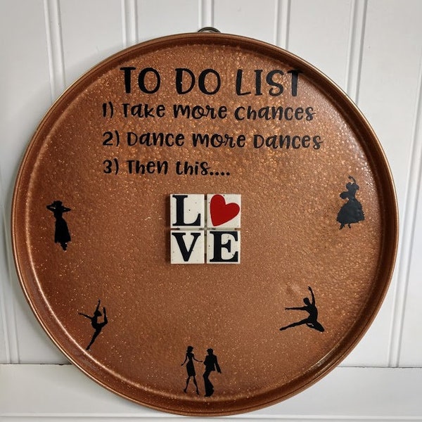 Upcycled Vintage Tray is now a Magnetic Message Board ~ Daily Gentle Reminders