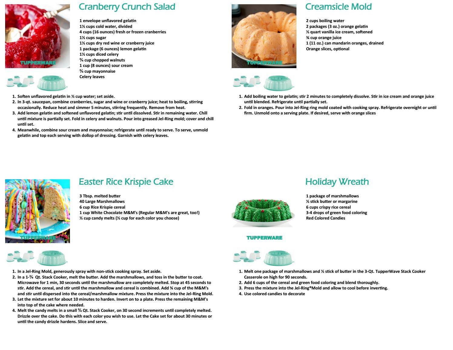 Jell-o Ring Mold, Jell-a-ring,white Complete 3-piece