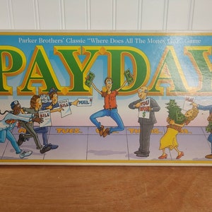 Payday 1994 Edition Board game by Parker Brothers… ~ Family Game Night~ Word games
