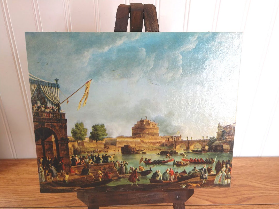 MCM Lithograph by Winde Fine Prints ~ Vintage Litho Textured Board ...