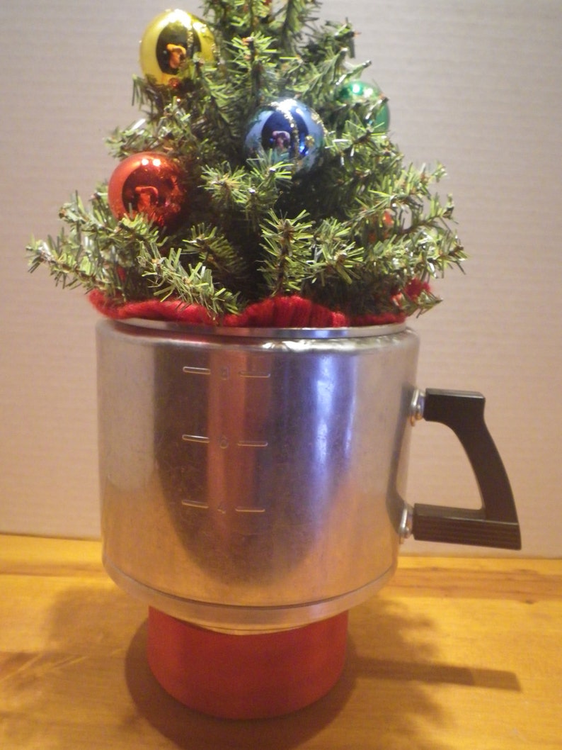 Wearever Aluminium Coffee Pot Christmas Tree Farmhouse Etsy