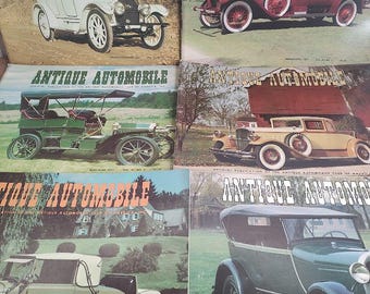 Antique Automobile Complete 1977 Magazine Set~ Vintage Magazine ~Collectible Magazines Antique Automobile Club of America~Craft Supplies E18