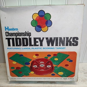 Vintage 1976 Tiddley Winks Game