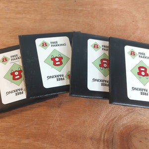 Free Parking Tile Coasters ~  Game Room Coaster