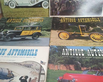 Antique Automobile Complete 1978 Magazine Set~ Vintage Magazine ~Collectible Magazines Antique Automobile Club of America~Craft Supplies E18