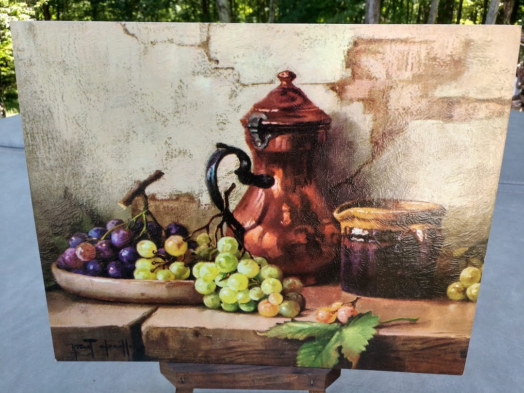 MCM Lithograph by Winde Fine Prints ~ Vintage Litho Textured Board ...