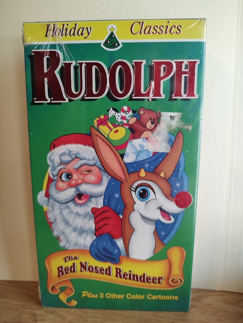 Christmas Classics Video VHS Rudolph the Red Nosed Reindeer SEALED - Etsy