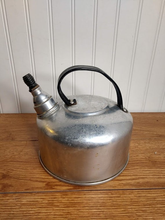 Silver Aluminium Tea Saucepan