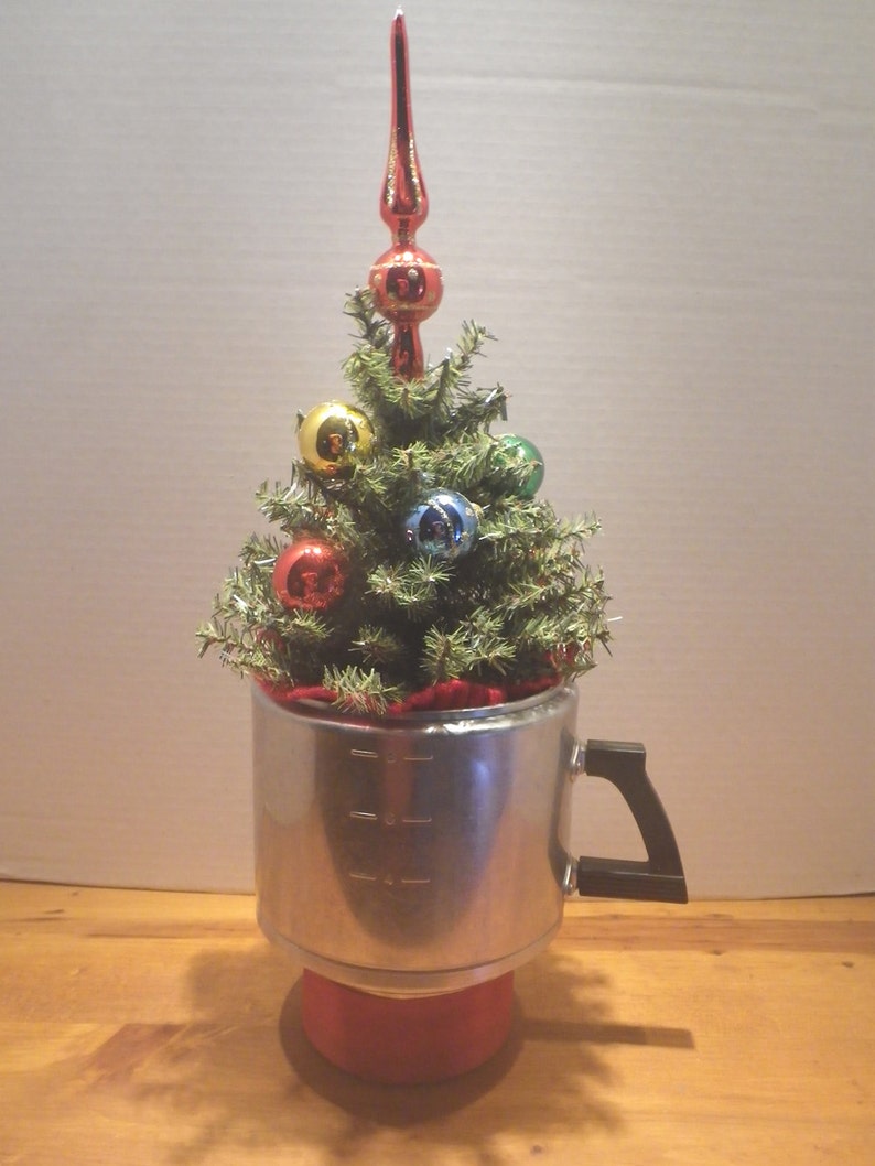 Wearever Aluminium Coffee Pot Christmas Tree Farmhouse Etsy