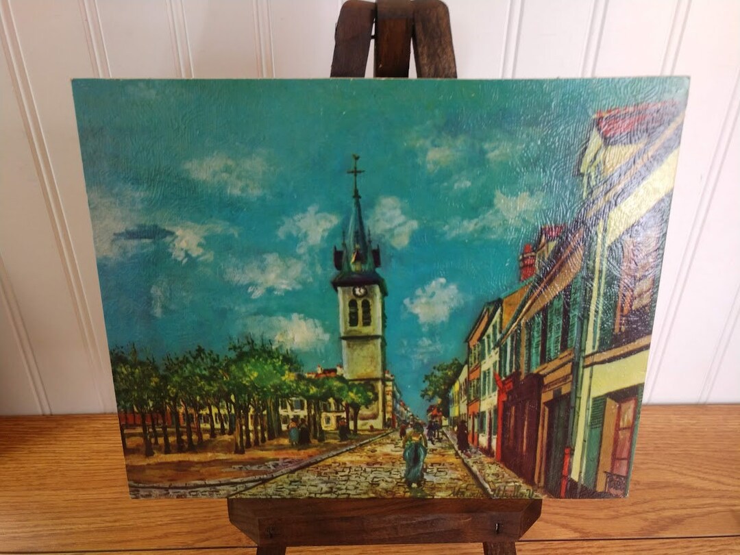 MCM Lithograph by Winde Fine Prints ~ Vintage Litho Textured Board ~ LA ...