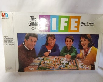 THE GAME OF LIFE TWISTS & TURNS MB MILTON BRADLEY GOOD USED