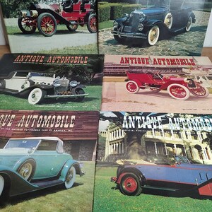 Antique Automobile Complete 1980 Magazine Set~ Vintage Magazine ~ Collectible Magazines Antique Automobile Club of America ~Craft Supplies