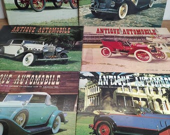 Antique Automobile Complete 1980 Magazine Set~ Vintage Magazine ~ Collectible Magazines Antique Automobile Club of America ~Craft Supplies