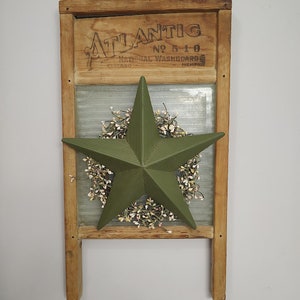Large Washboard Wall Hanging ~ Repurposed Washboard ~ Laundry Room Decor ~ Kitchen Decor ~ Farmhouse Decor