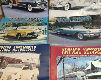 Antique Automobile Complete 2000 Magazine Set~ Vintage Magazine ~Collectible Magazines Antique Automobile Club of America~Craft Supplies E18