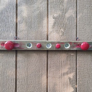 Vintage Level Coat Rack ~ Farmhouse Decor ~Funky Coatrack ~ Man Cave Coatrack