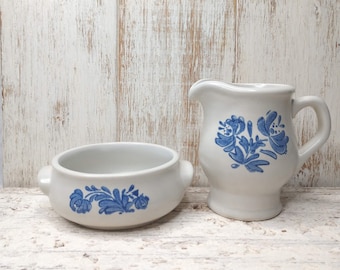 PFALTZGRAFF Sugar Bowl & Creamer  Yorktowne Pattern