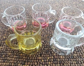 1oz Mug Shot Glasses ~ Gift idea - Man Cave Shot Glasses